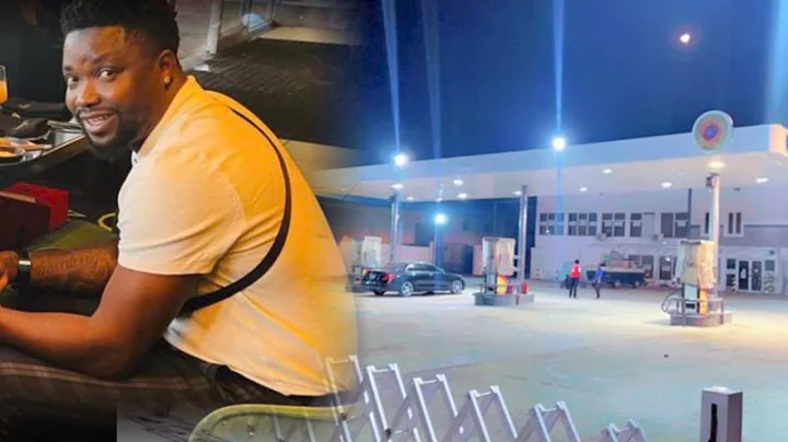 NOLLYWOOD ACTOR SOJI TAIWO  OMO BANKE  OPENS MUILT MILLION NAIRA FILLING STATION CHALLENGE OTHERS