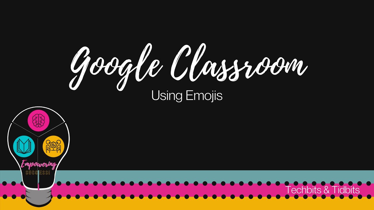 Using Emojis in Google Classroom - YouTube