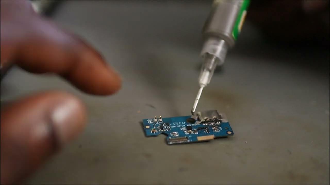 Type C charging port replacement in 6 minutes DL4 plus charging port replace YouTube