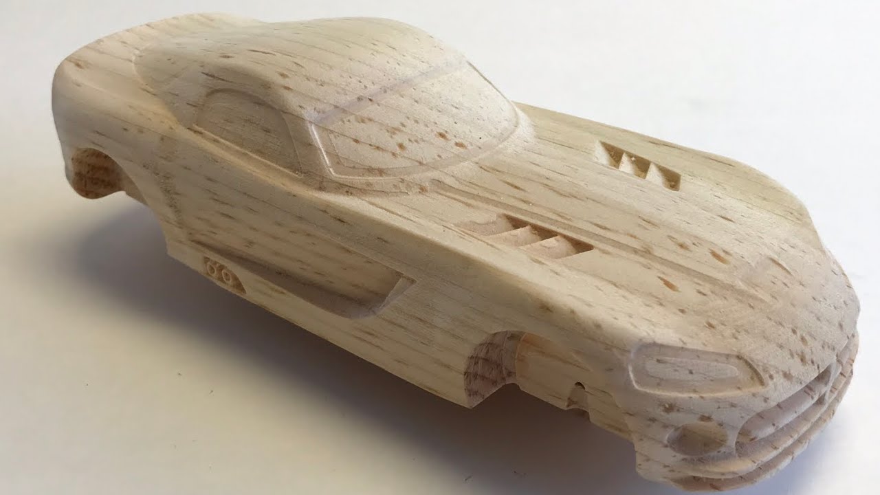 CNC Cut VIPER Pinewood derby car YouTube