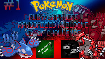 Pokemon Ruby/Sapphire Randomized Nuzlocke Co-op Challenge Ep.1 "Welcome to the Beginning!"