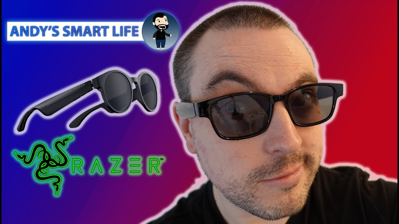 Razer Anzu Smart Glasses Rectangle Blue Light Gafas de Sol con Audio  Bluetooth L