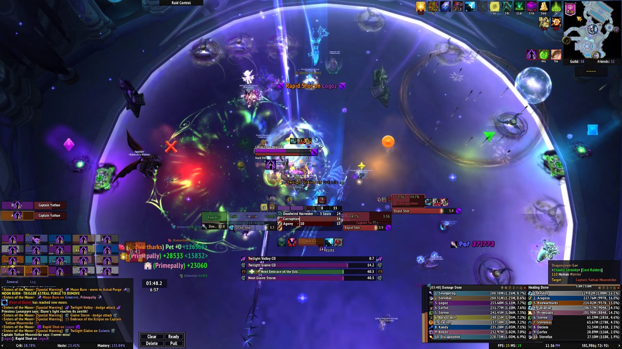 Chaotic Serenity vs Mythic Sisters of the Moon - YouTube