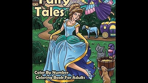 Fairy Tales Color By Number Coloring Book For Adults -  Color Questopia  Flip Through