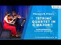 Catalyst quartet performs string quartet in g major by florence b price