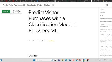 Predict Visitor Purchases with a Classification Model in BigQuery ML || Qwiklabs Solution