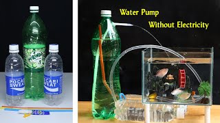 How to make Water Pump at Home  Water Pump Without Electricity, Free Energy