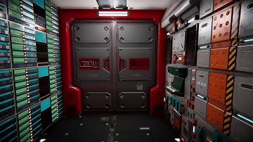 Sci Fi Corridors III for Unity 3D