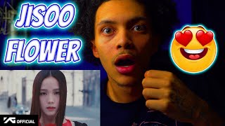 SHE SO FINE ? I REACT TO JISOO - ‘꽃(FLOWER)’ M/V / REACTION 반응