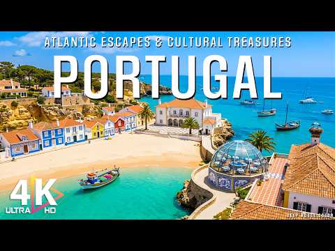 Portugal Coastal Beauty in 4K | Coastal Paradise & Golden Coast, Unreal Atlantic Views