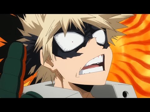 Bakugo angry on kaminari (dub)