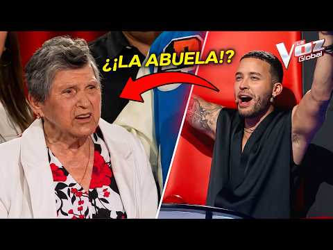 His 90-Year-Old Grandma Had ONE DREAM... And It Happened on Stage | The Voice