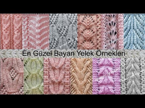 En Güzel Bayan Yelekleri Örgü Modelleri #276