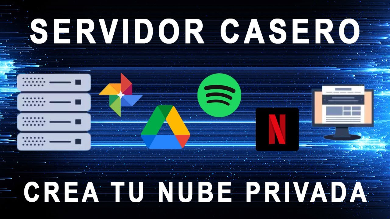 Crear SERVIDOR CASERO tipo Netflix, Spotify, Google... - youtube