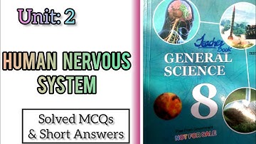 8th Class General Science - Ch 2 - Human Nervous System - Lollipop Of Knowledge