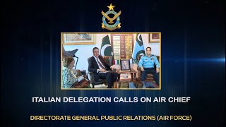 ITALIAN DELEGATION CALLS ON AIR CHIEF