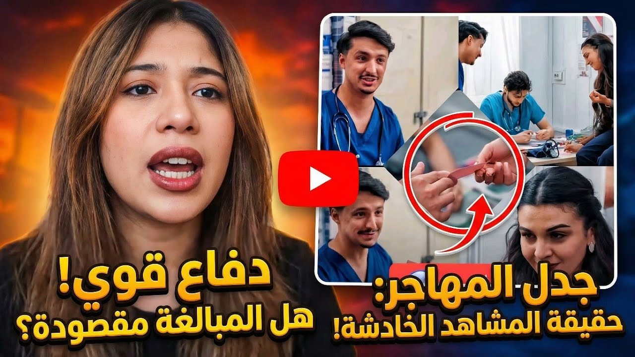 شابة تقلب الطاولة وتدافع عن مسلسل المهاجر بعد سيل الشكاوي!