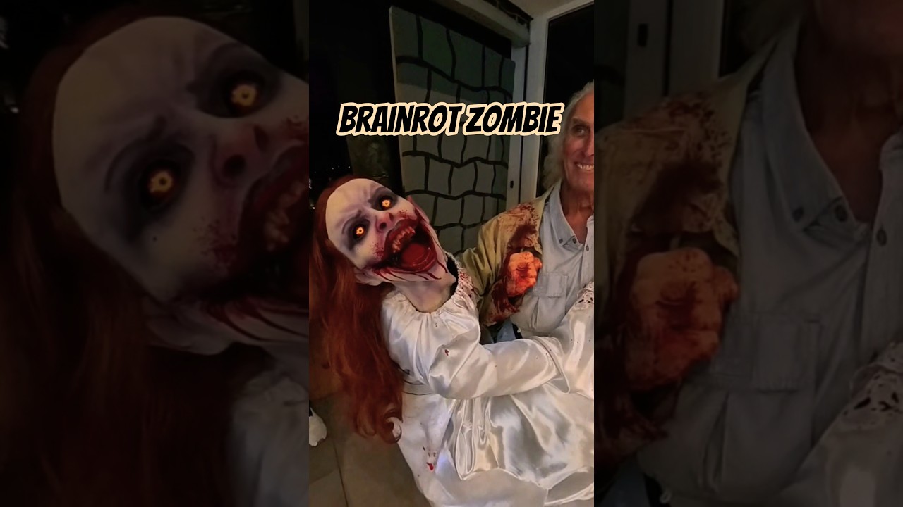 Italian Brainrot Zombie Kid #horror #halloween2025 #brainrot