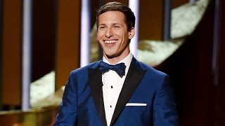 Andy Samberg's Best Jokes From the 2015 Emmy Awards!