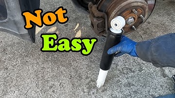 2007-2013 Acura MDX Rear Shock Replacement How To DIY