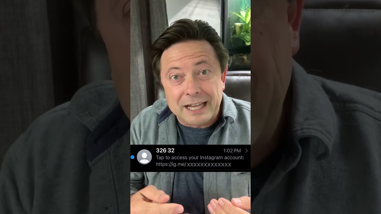 Phishing Warning for Instagram account users!