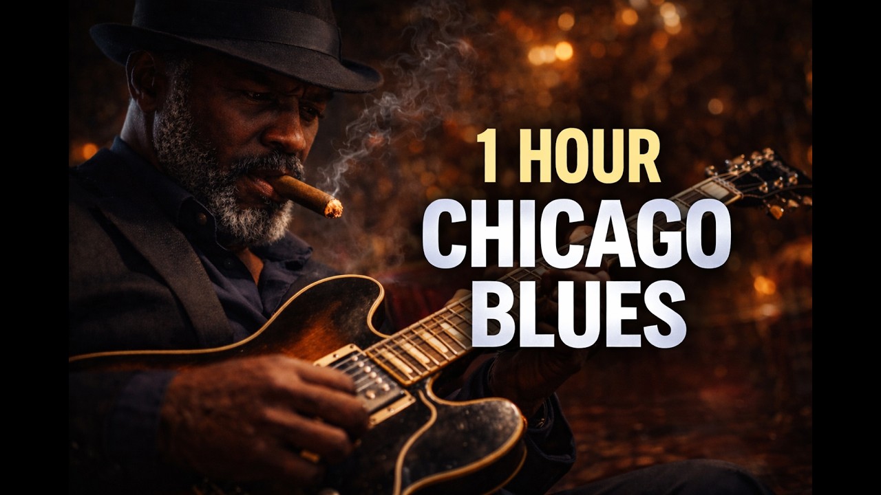 Chicago Blues & Smooth Jazz – Relaxing Late Night Mix