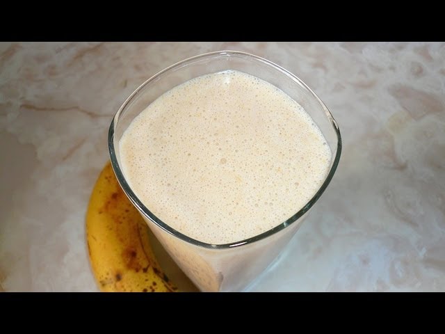 Licuado de Platano, Chocolate y Mantequilla de Cacahuate | Mi Cocina Rápida - Karen