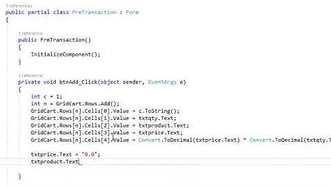 Adding DataGridview to a form in C# Tutoral