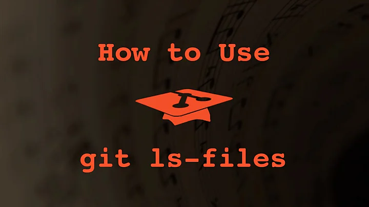 040 How to use git ls-files