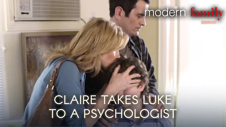 Claire takes Luke to a Psychologist | Modern Family
