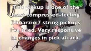 Dimarzio Super Distortion 7 DP712 - Whitechapel Prostatic Fluid Asphyxiation guitar cover