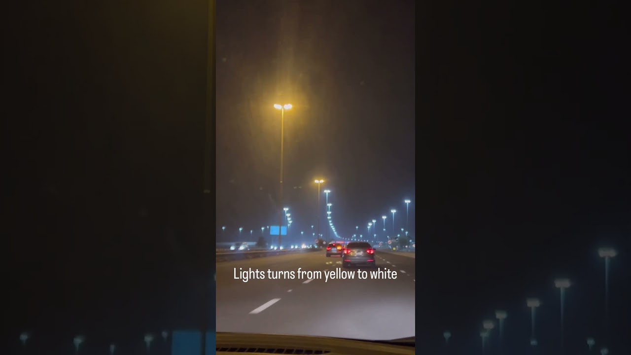 Did you ever notice that difference in Dubai to Abu Dhabi road 