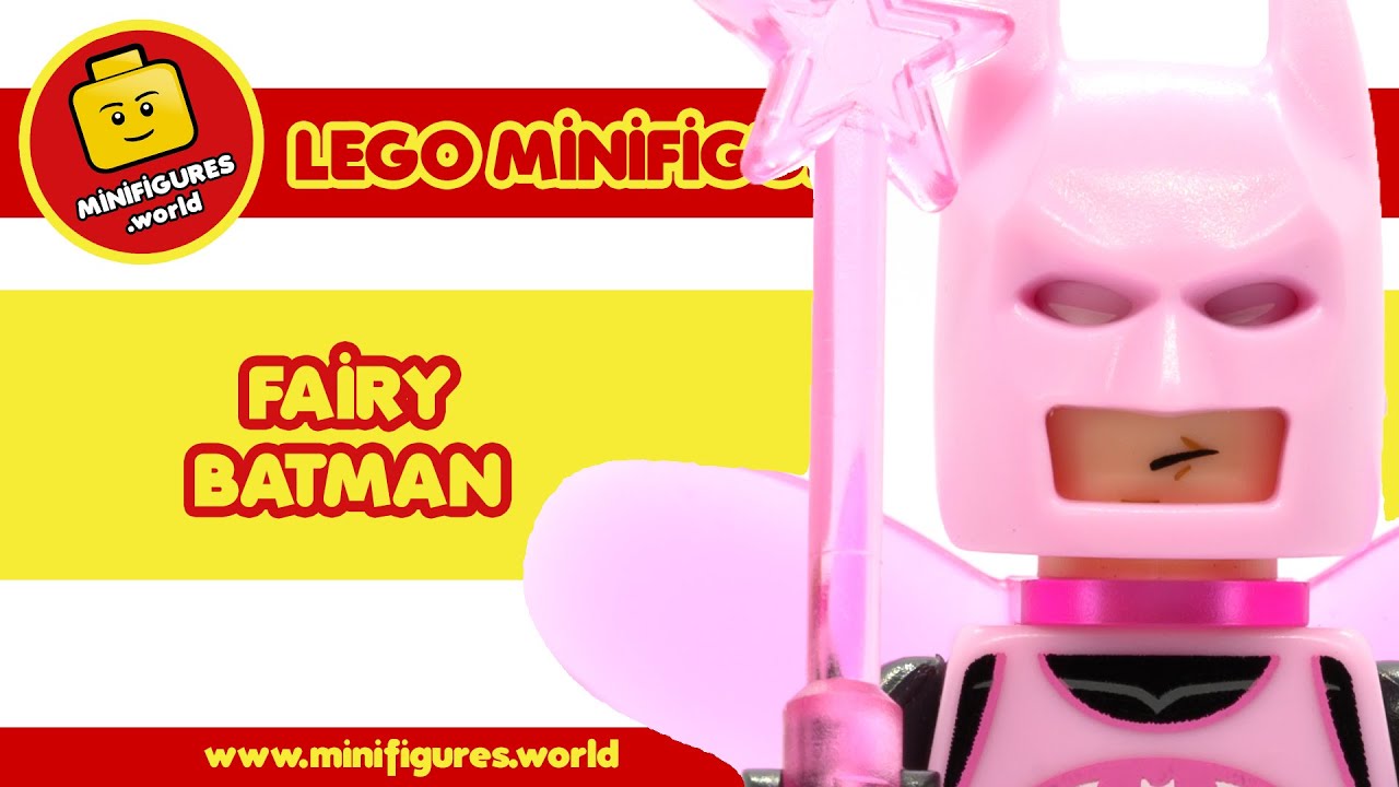 LEGO Batman Movie Minifigure , Series 1 - Pink Fairy Batman (coltlbm-3)