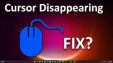 How To Fix Mouse Pointer/Cursor Keeps Disappearing in Windows 11