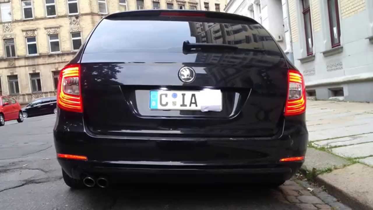 Skoda Superb vor Facelift mit Rückleuchten Facelift YouTube