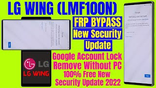LG WING (LMF100N) FRP Bypass New Security Updare ll Google Account Lock Remove Without PC 100% Free screenshot 3