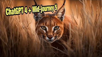 ChatGPT-4 + MidJourney 5 = mind-blowing results! "Caracal