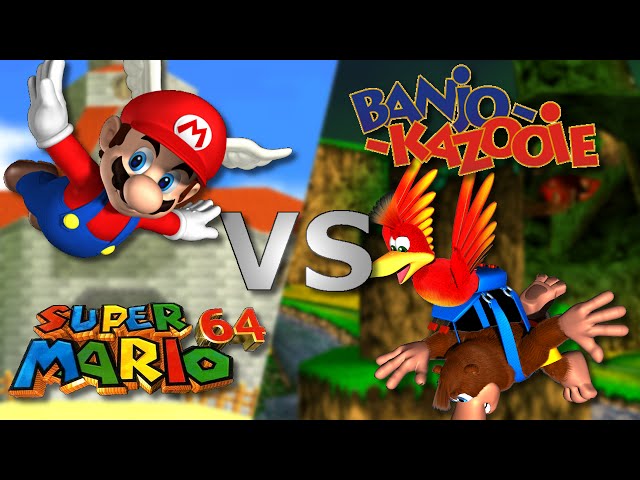 Super Mario 64 and Banjo-Kazooie combine in a surprising mash-up