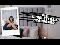 How To Make A Upholstered Headboard | DIY | TIERA LOVELLE