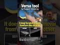 Scratch removal, using the versa, clean tool by rugged industries. Auto detailing, compound, polish.