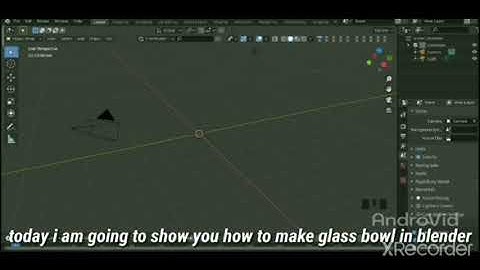 how to make glass bowl in 2 minutes using blender