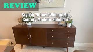 Walker Edison 70-Inch Walnut Sideboard Review 2025