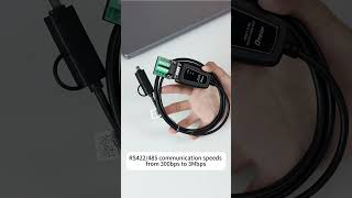 IOT5068A Type C+USB to RS232 422 485 Serial Cable