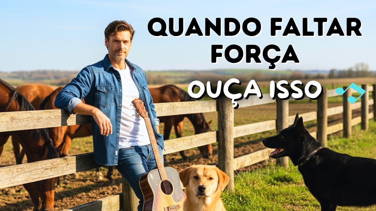 Quando Faltar Força… Aperte o Play | Músicas Para Quem Precisa Continuar (Country Motivacional)