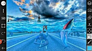 PicsArt Swimming  Boy Tutorial, City underwater editing effect on android,PicsArt 2018 New Trick screenshot 5