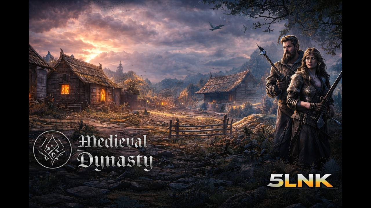 Medieval Dynasty // #1 Стартуем в Оксбоу