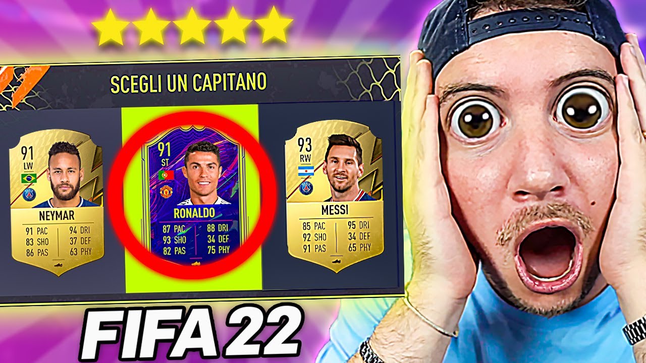IL MIO PRIMO DRAFT su FIFA 22!! – PROVO CRISTIANO RONALDO, MESSI e NEYMAR ma…