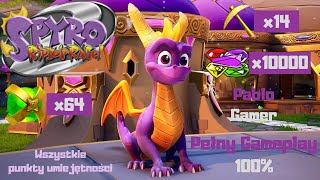 (Spyro 2: PS4) Pełny Gameplay 100% (All: kule, talizmany, skarby i punkty umiejętności) screenshot 4