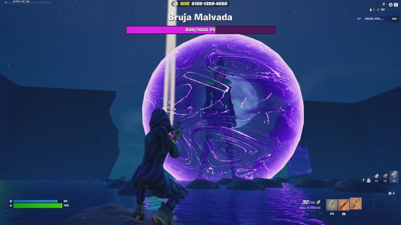 Evento en vivo en 1v1 with every gun