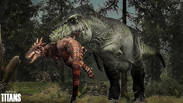 Clamp Rex official hunting compilation and Build - Path of titans